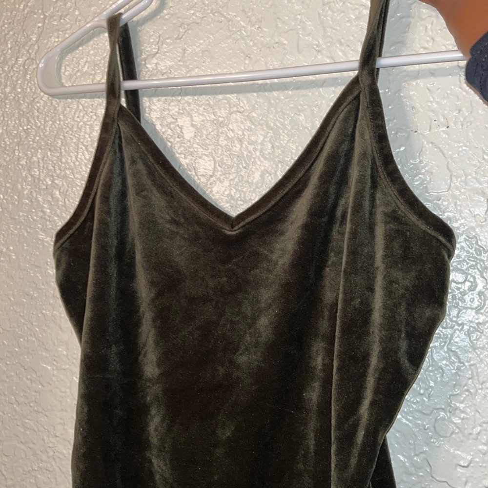 Green Bodysuit Top